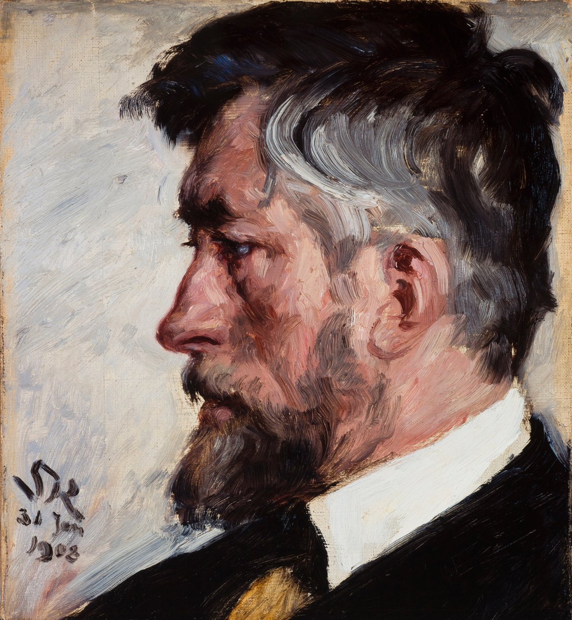 J.F. Willumsen door Peder Severin Krøyer