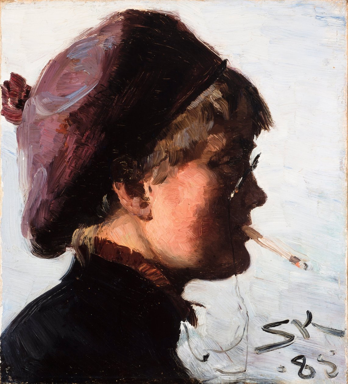 Julia Strömberg door Peder Severin Krøyer