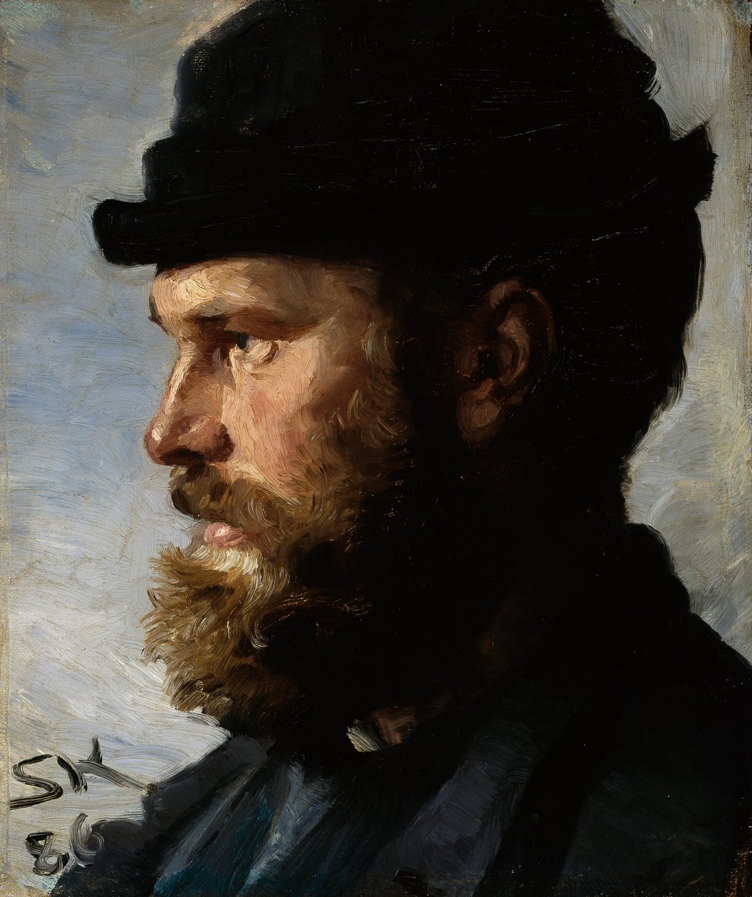 Michael Ancher door Peder Severin Krøyer