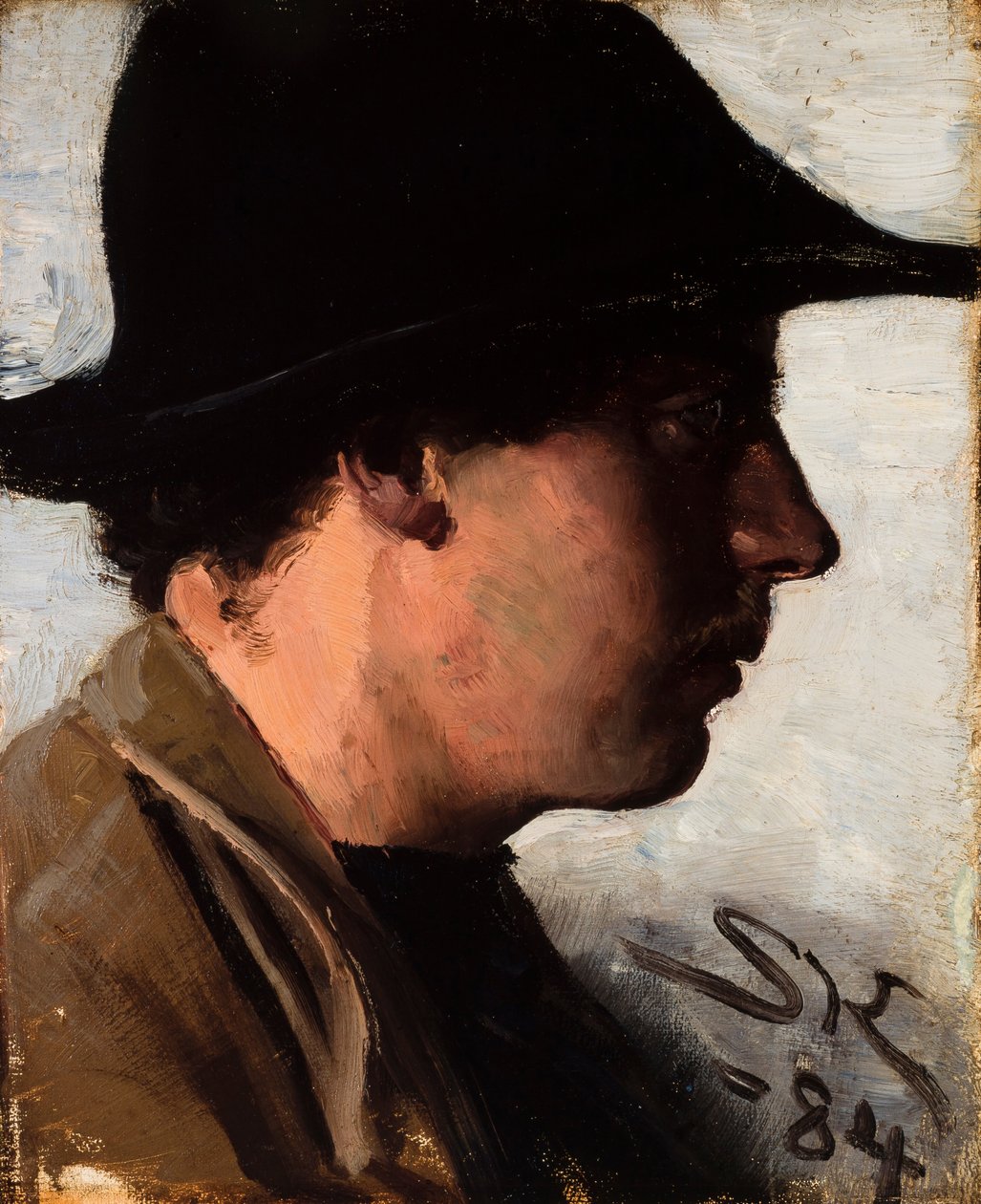 Oscar Björck door Peder Severin Krøyer