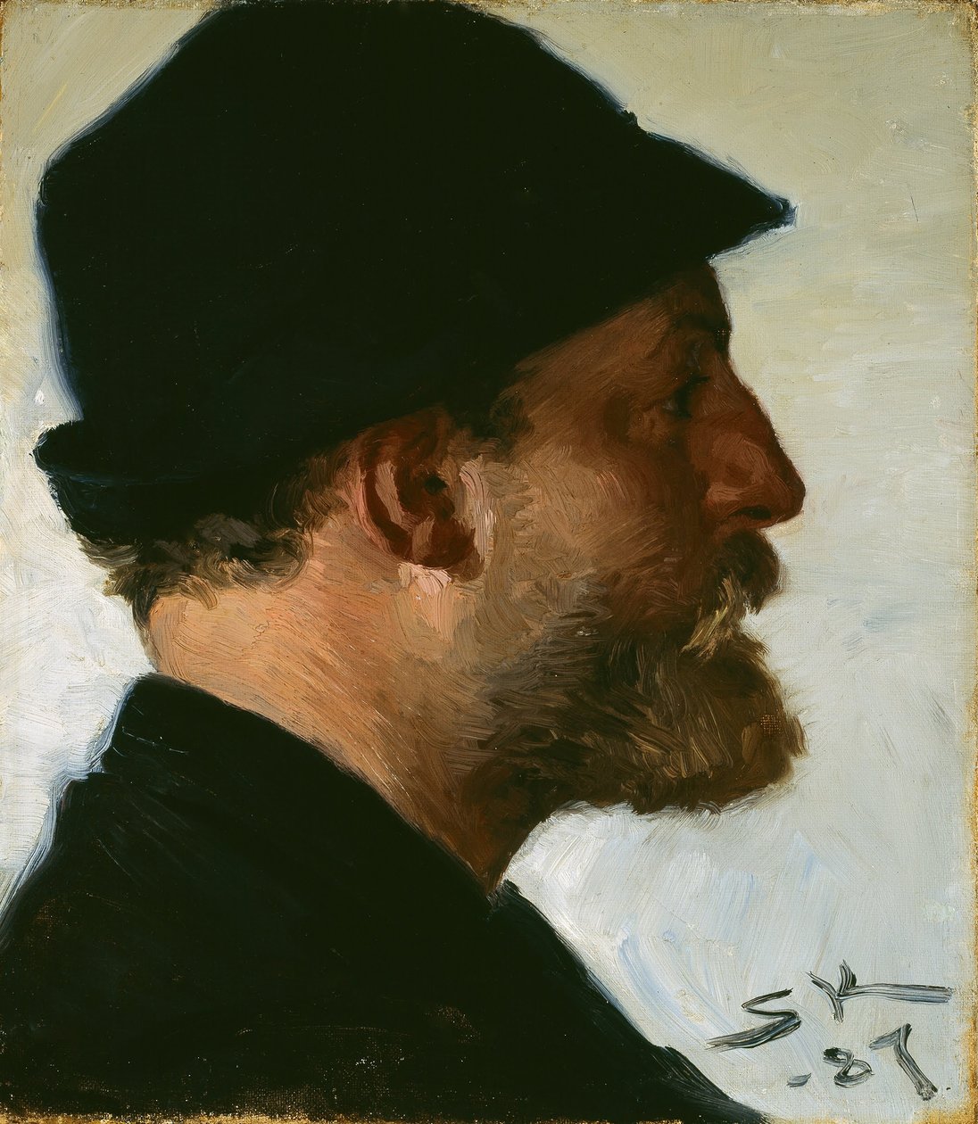 Viggo Johansen door Peder Severin Krøyer