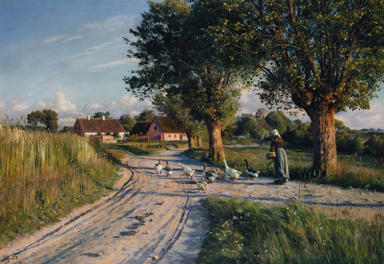 De Weg Naar Huis door Peder Monsted