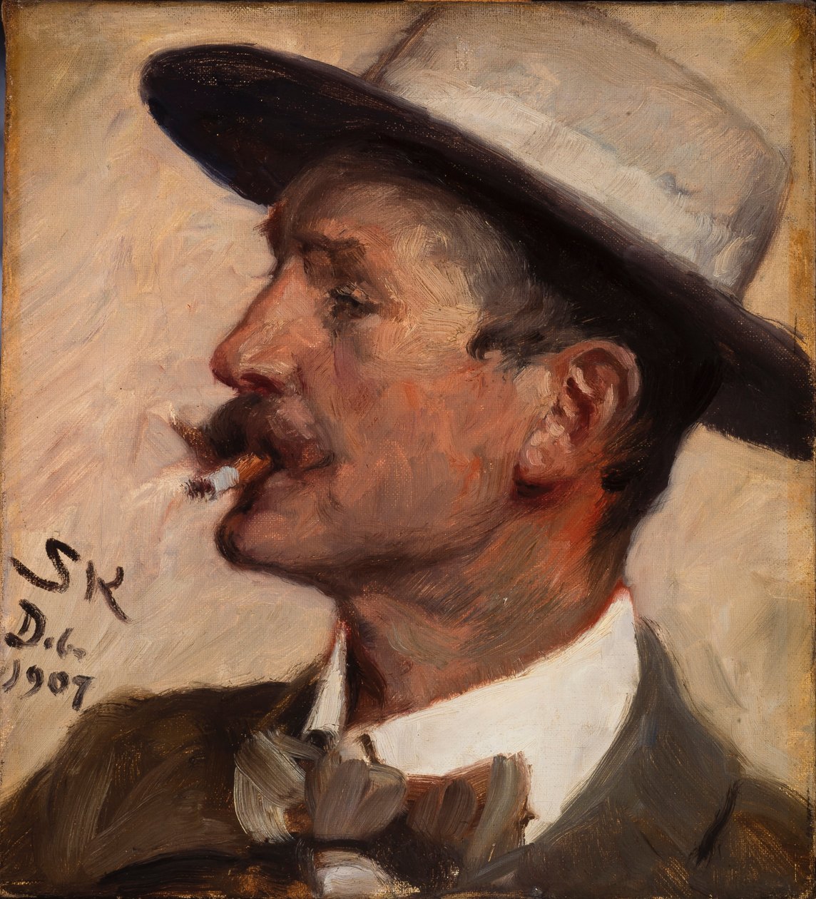 Hans Gyde Petersen door Peder Severin Krøyer
