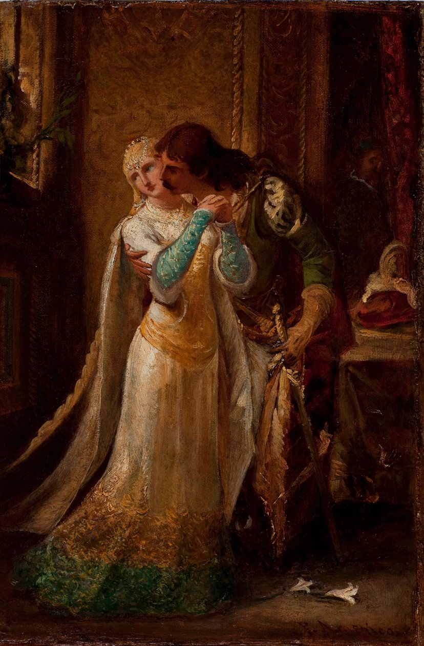 Faust en Gretchen door Pedro Américo