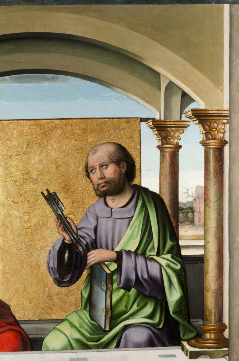 Sint Pieter, ca. 1495 door Pedro Berruguete
