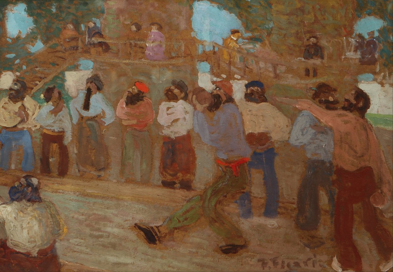 Bocha-veld door Pedro Figari