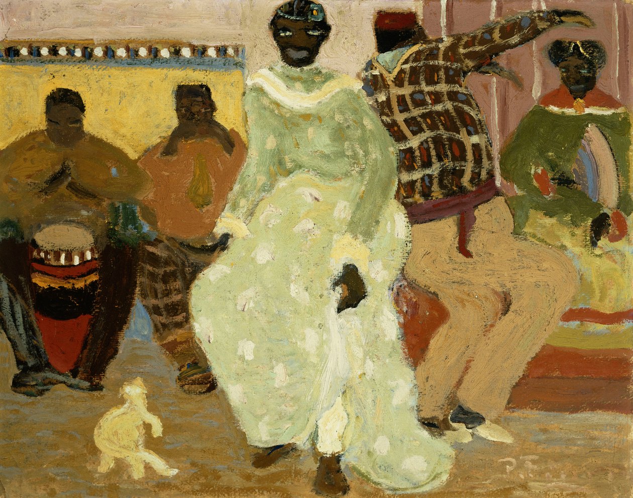 Candombe door Pedro Figari