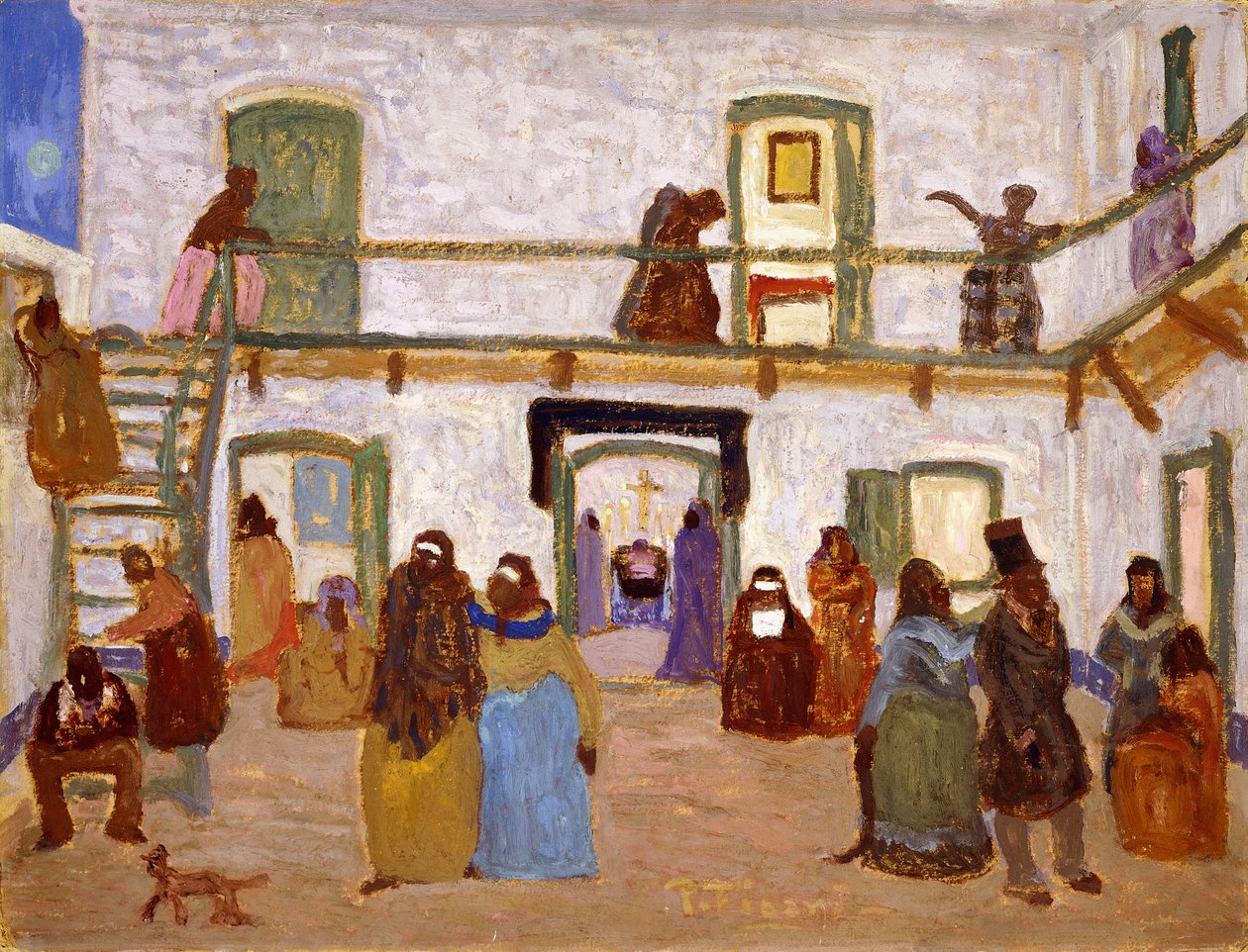 Ontsteltenis door Pedro Figari