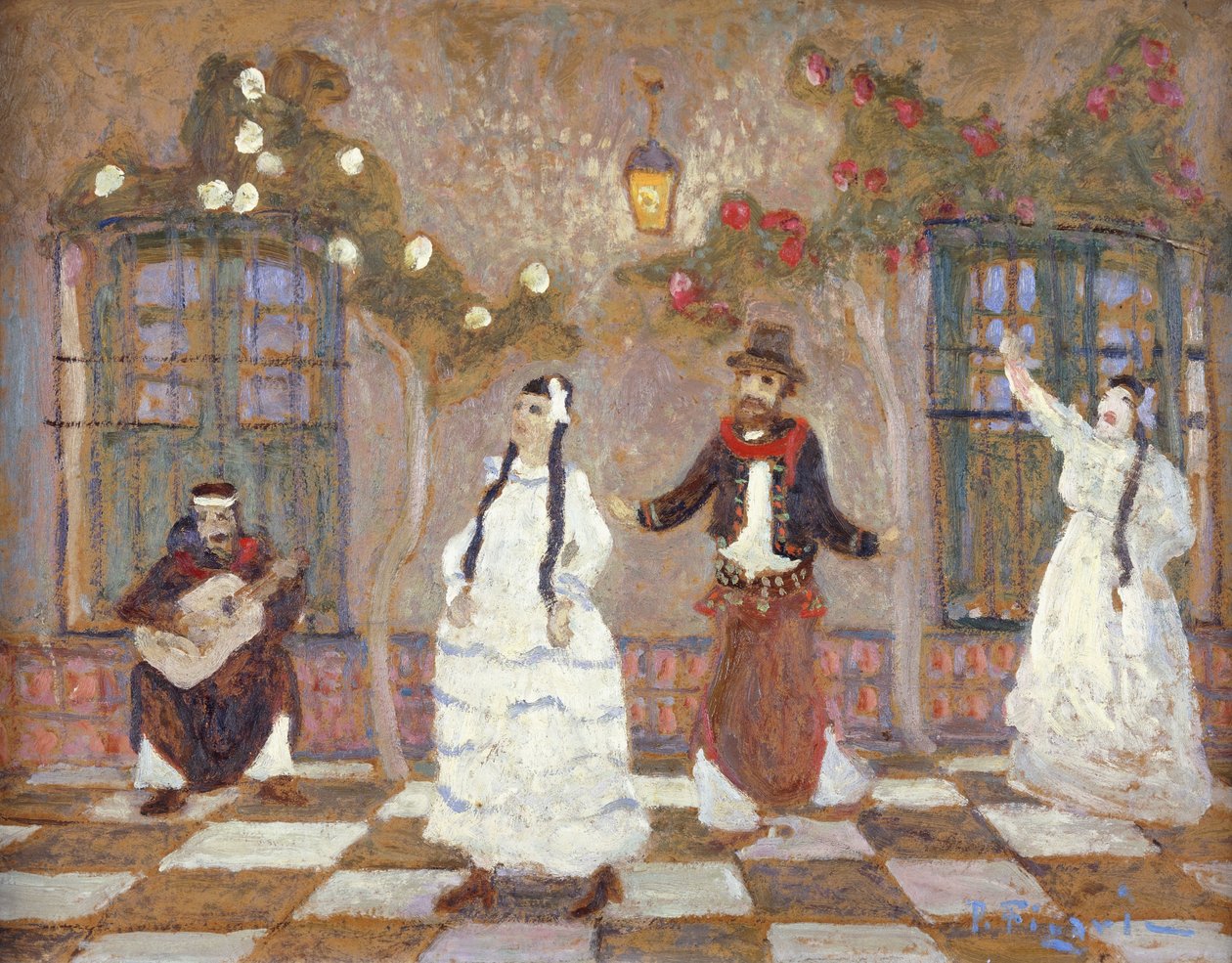 De Chacarera (Argentijnse Volksdans) door Pedro Figari