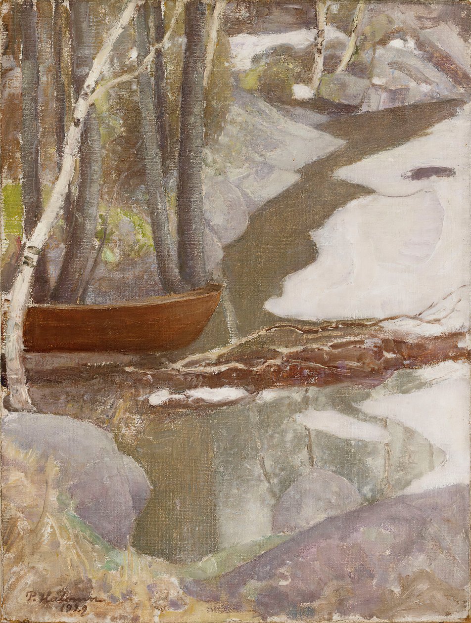 Lentelandschap, 1929 door Pekka Halonen
