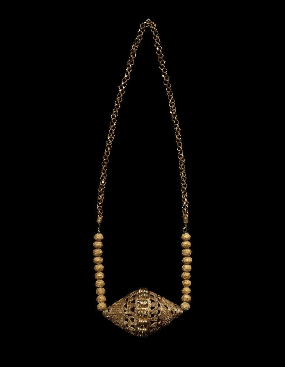 Ketting, ca. 1900 door People Fulani