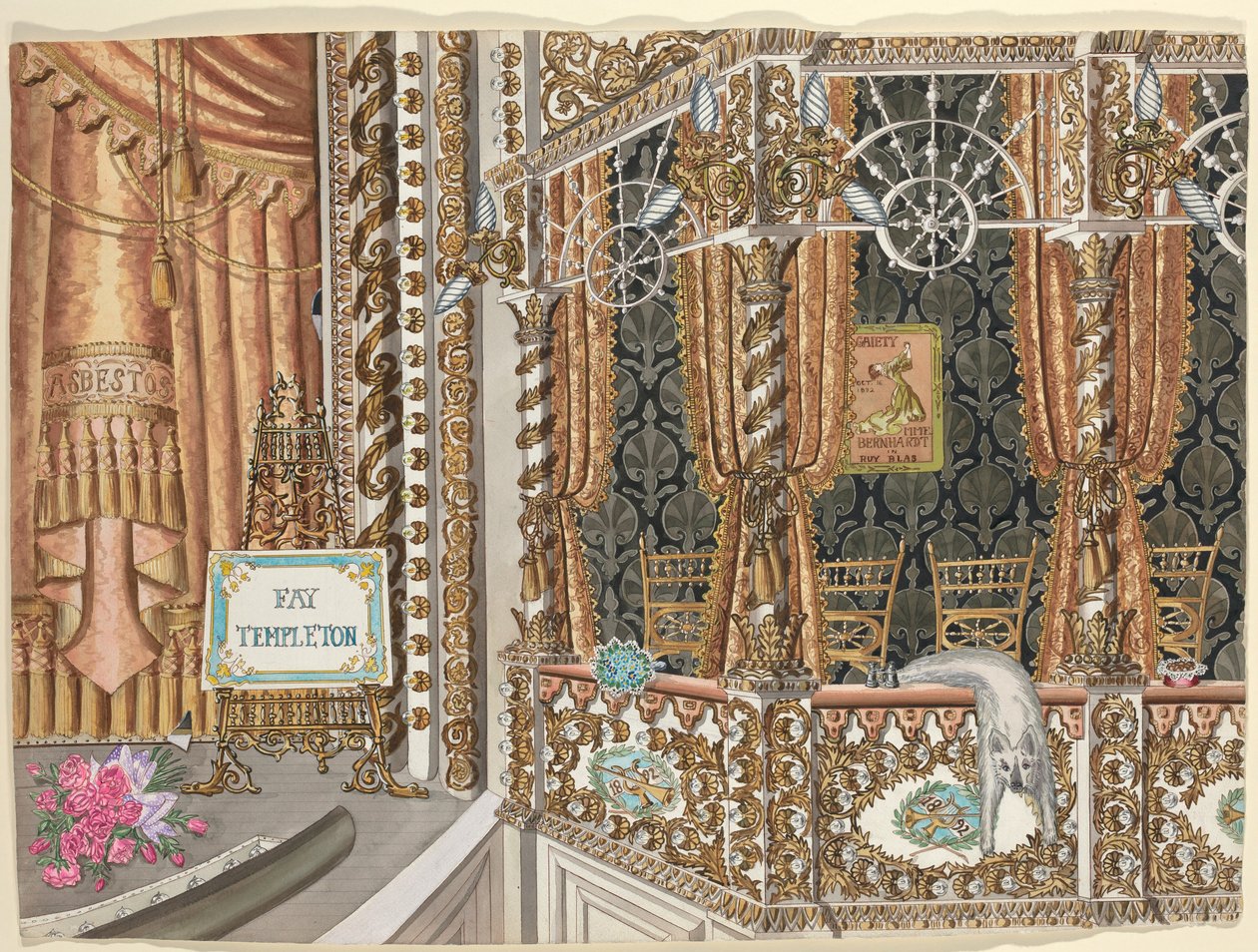 Theaterbox, 1892 door Perkins Harnly