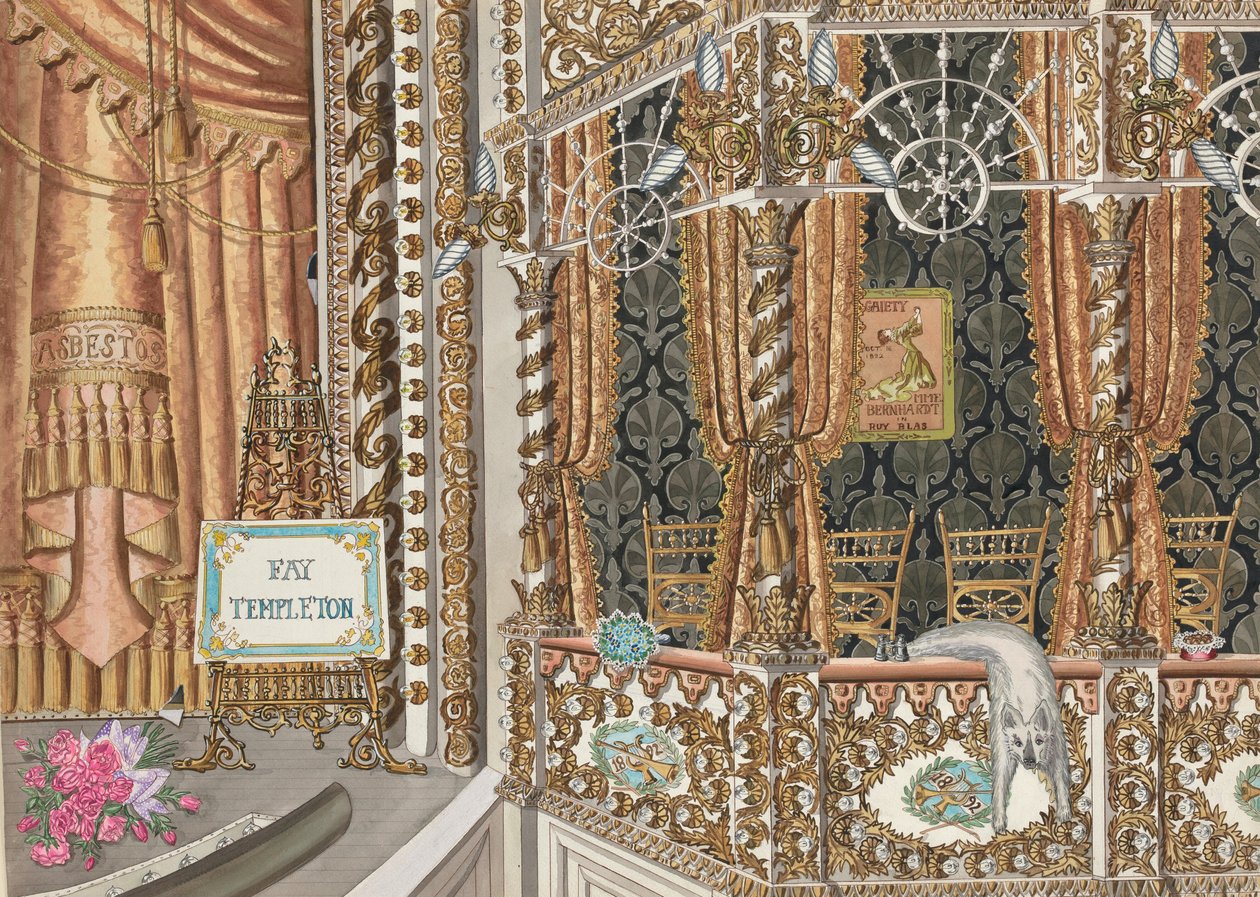 Theaterdoos, 1892, ca. 1947 door Perkins Harnly