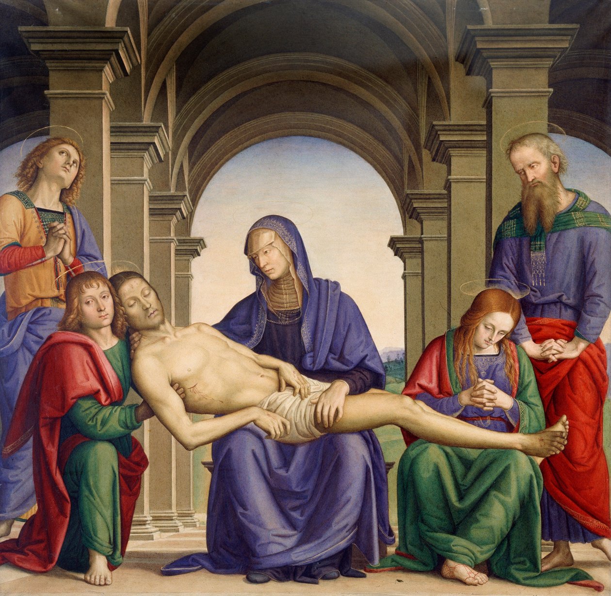 Pietà door Perugino