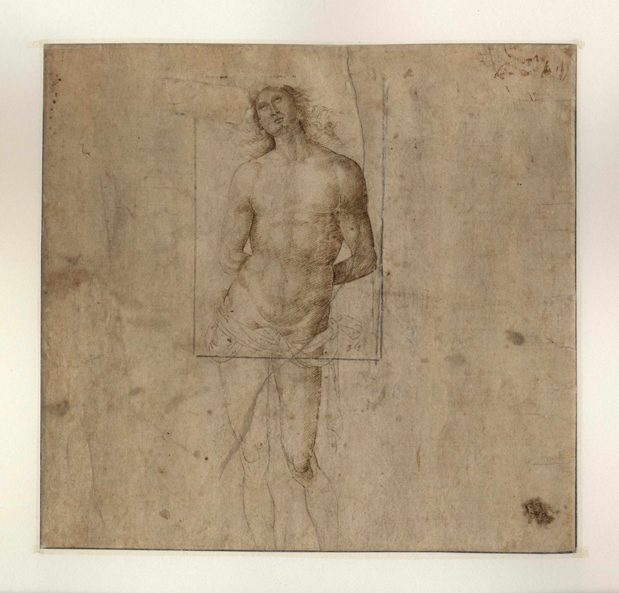 Sint Sebastiaan door Perugino