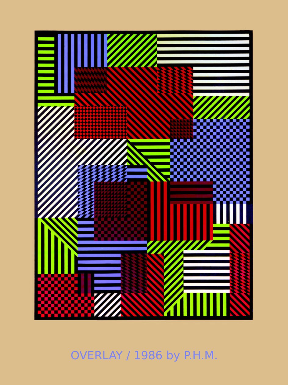 OVERLAY.86 door Peter McClure