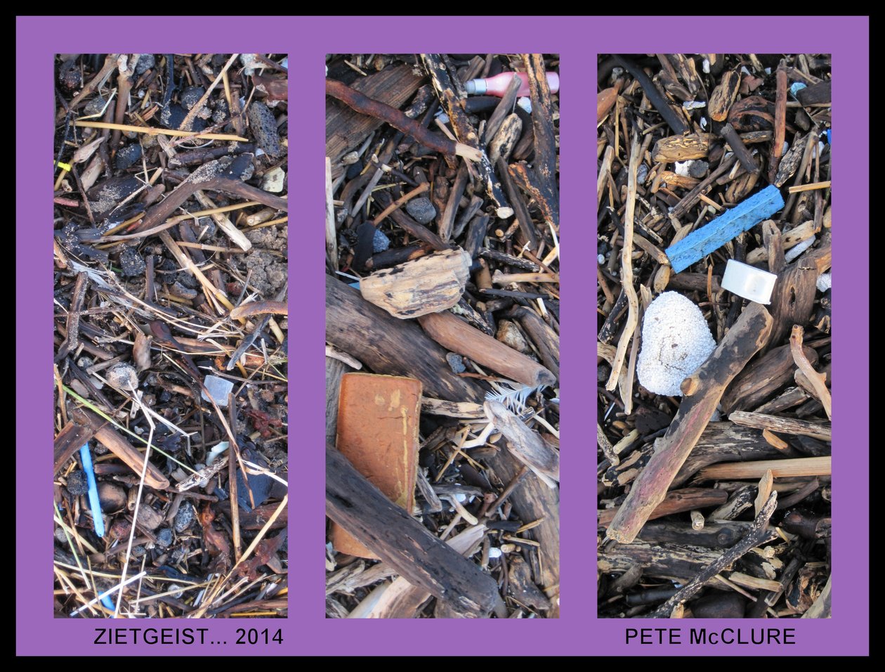 ZIETGEIST TRIPTYCH, 2013 door Peter McClure