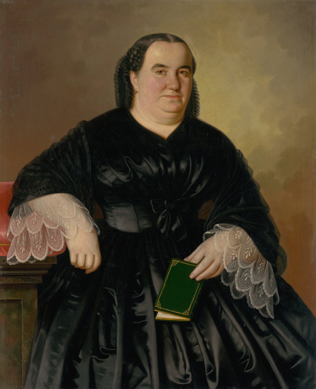 Portret van Johana Zmeškalová, geb. Hámos door Peter Michal Bohúň