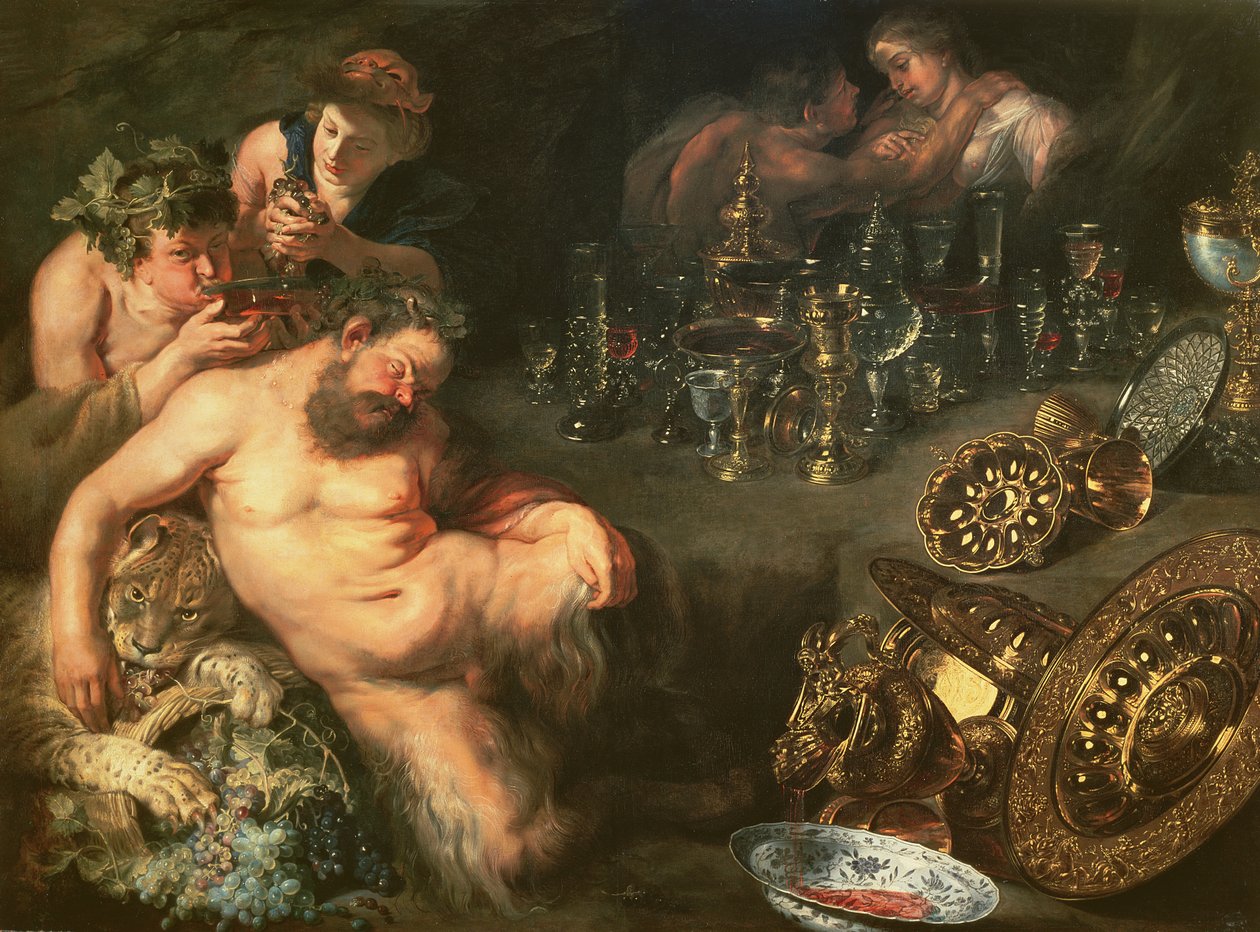 Bacchanaal door Peter Paul Rubens