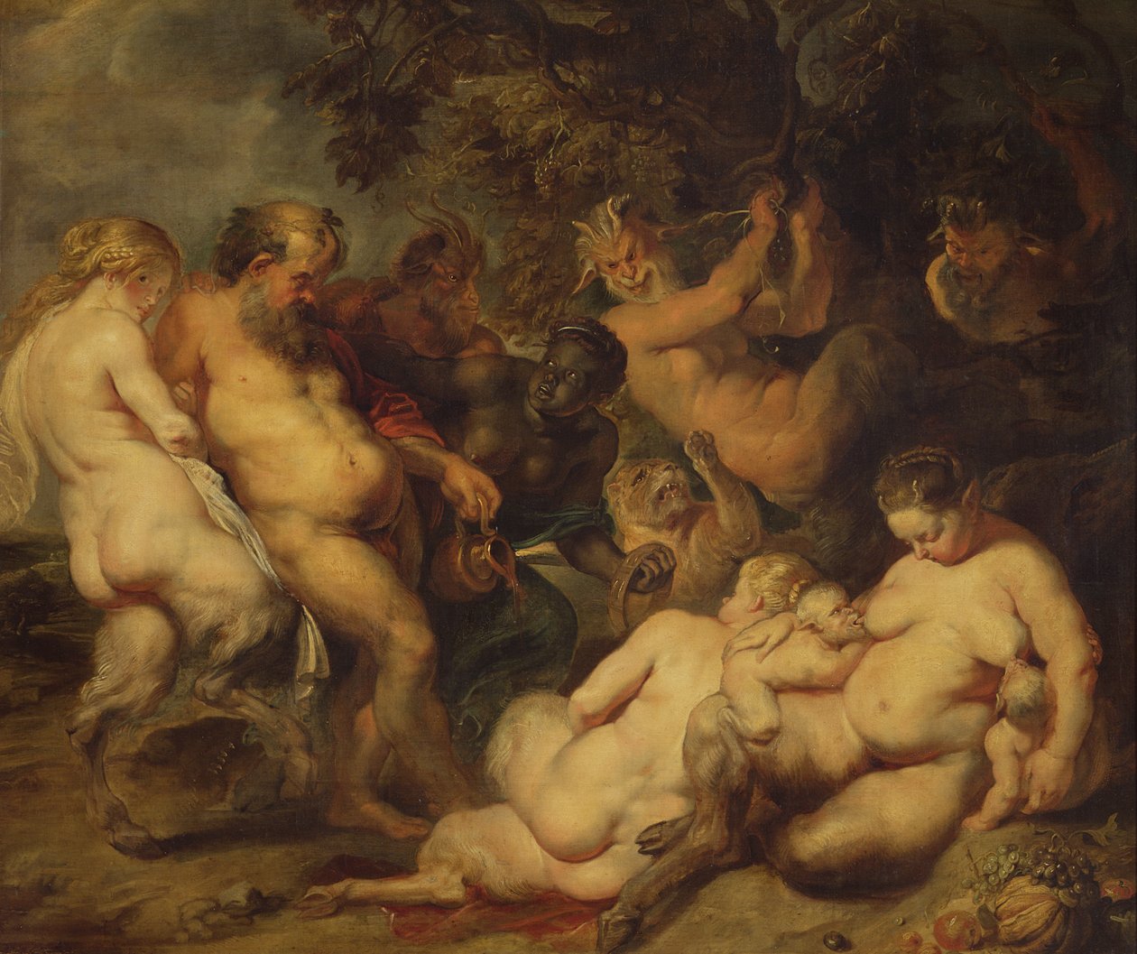 Bacchanaal door Peter Paul Rubens
