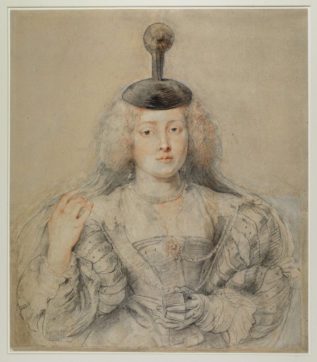 Helena Fourment (1614-73) c.1630 door Peter Paul Rubens