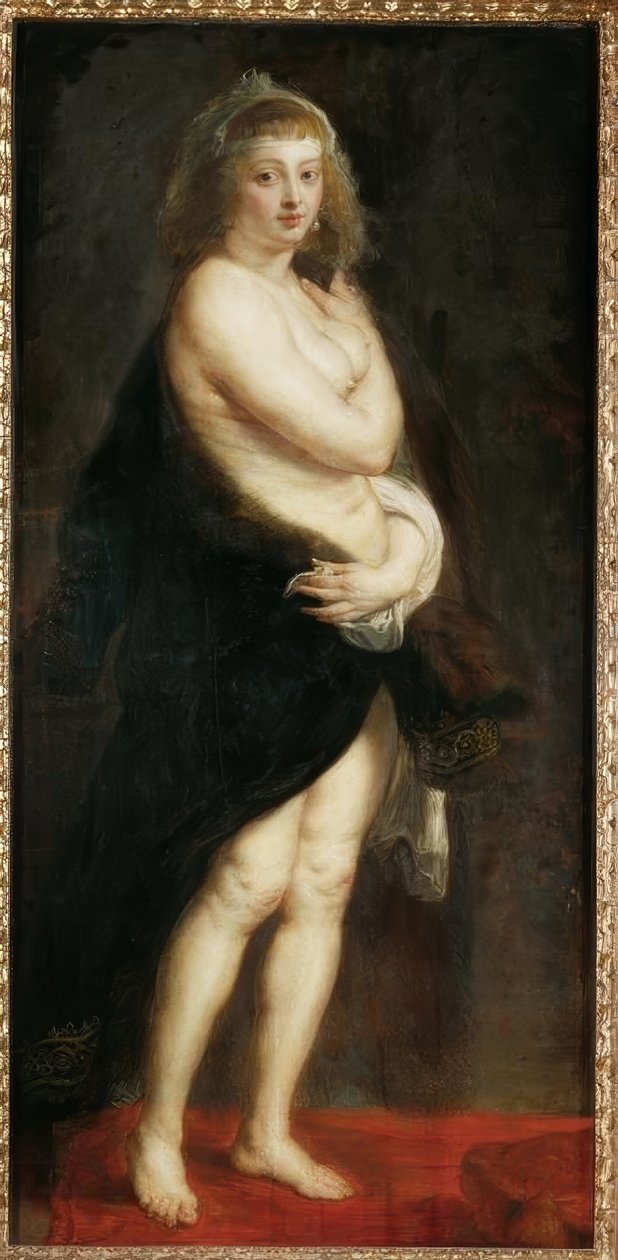 Helene Fourment door Peter Paul Rubens