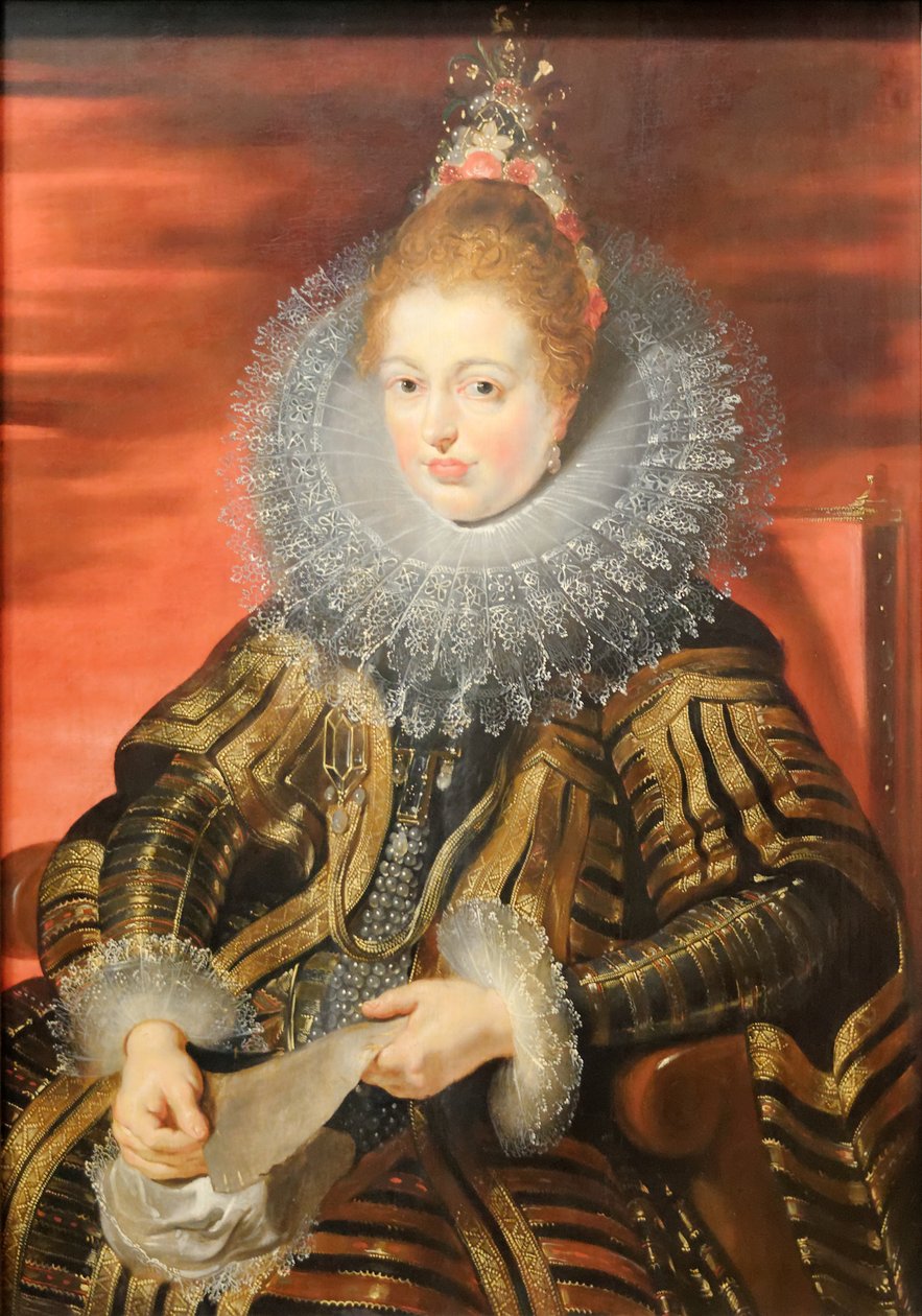 Infante Clara Eugenia door Peter Paul Rubens