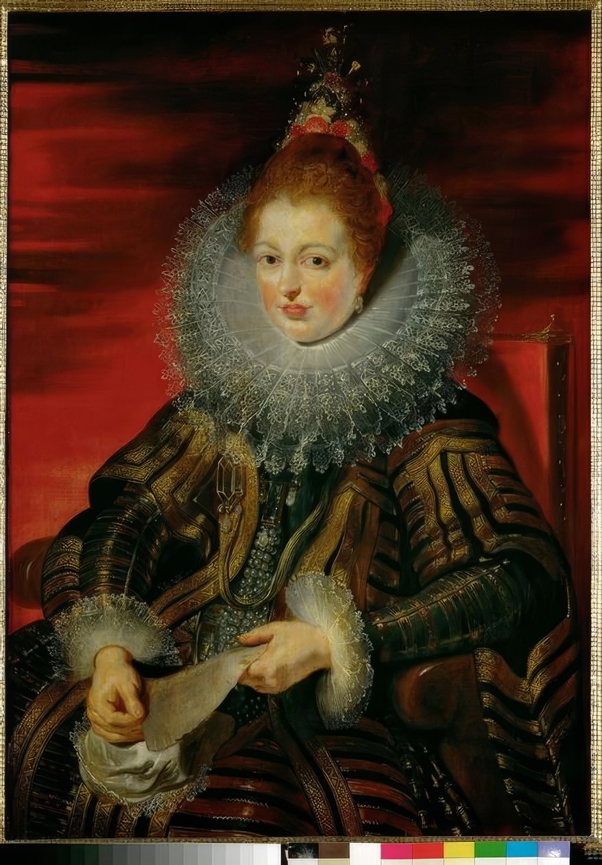 Infante Isabella Clara Eugenia door Peter Paul Rubens