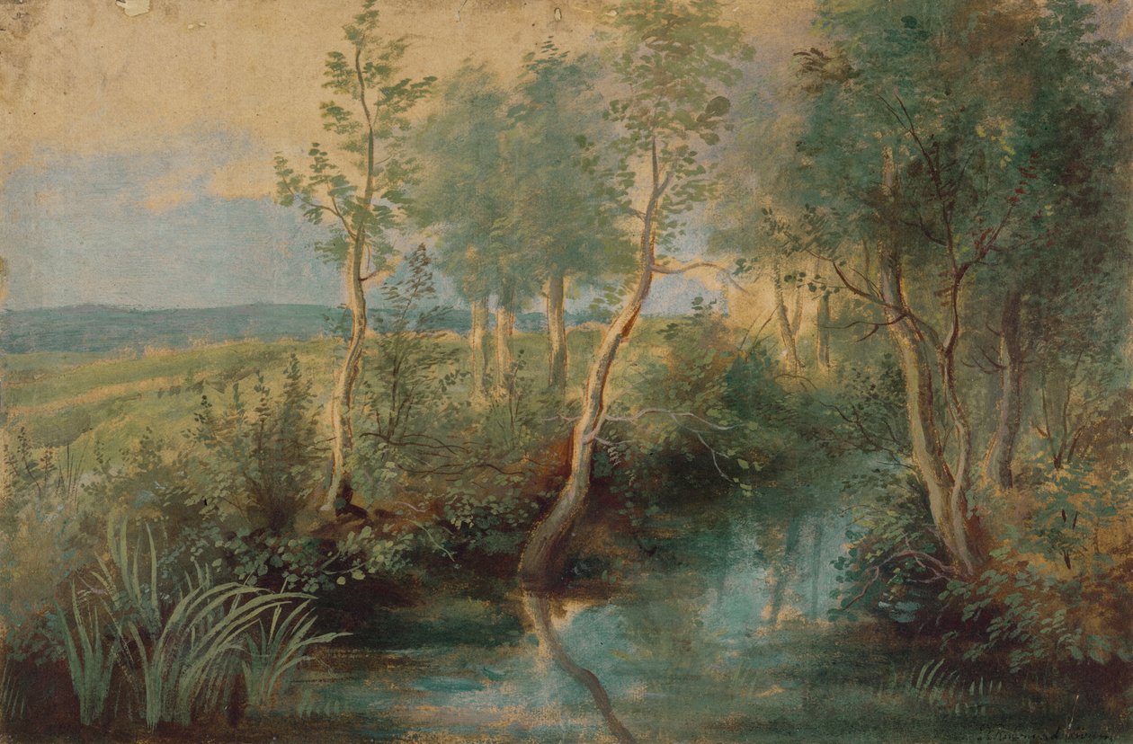 Landschap door Peter Paul Rubens