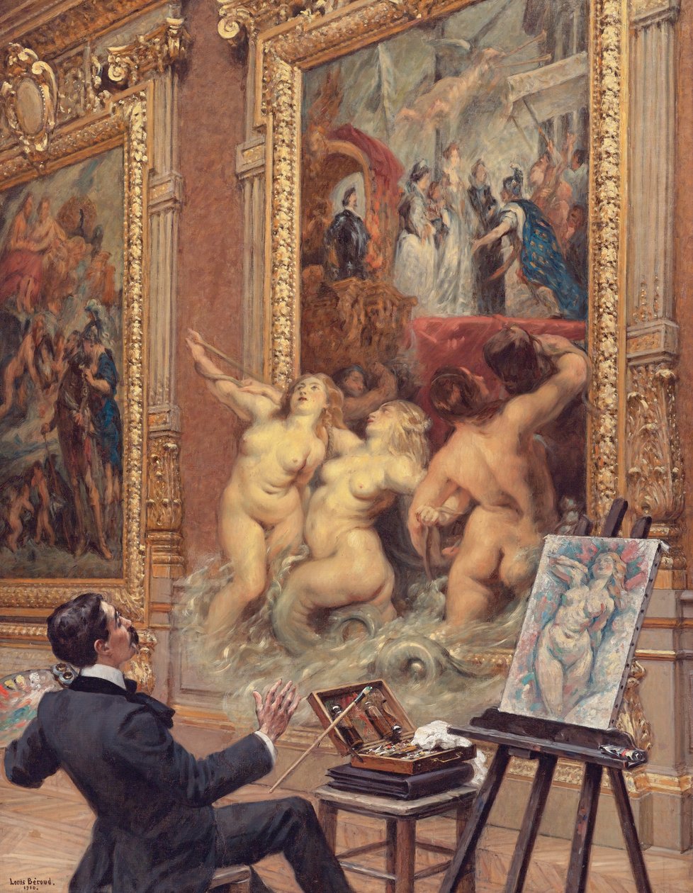 De vreugden van de overstroming door Peter Paul Rubens