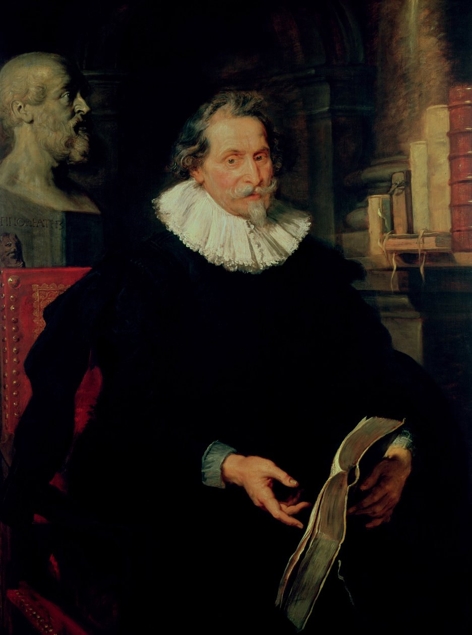 Portret van Ludovicus Nonnius, c.1627 door Peter Paul Rubens