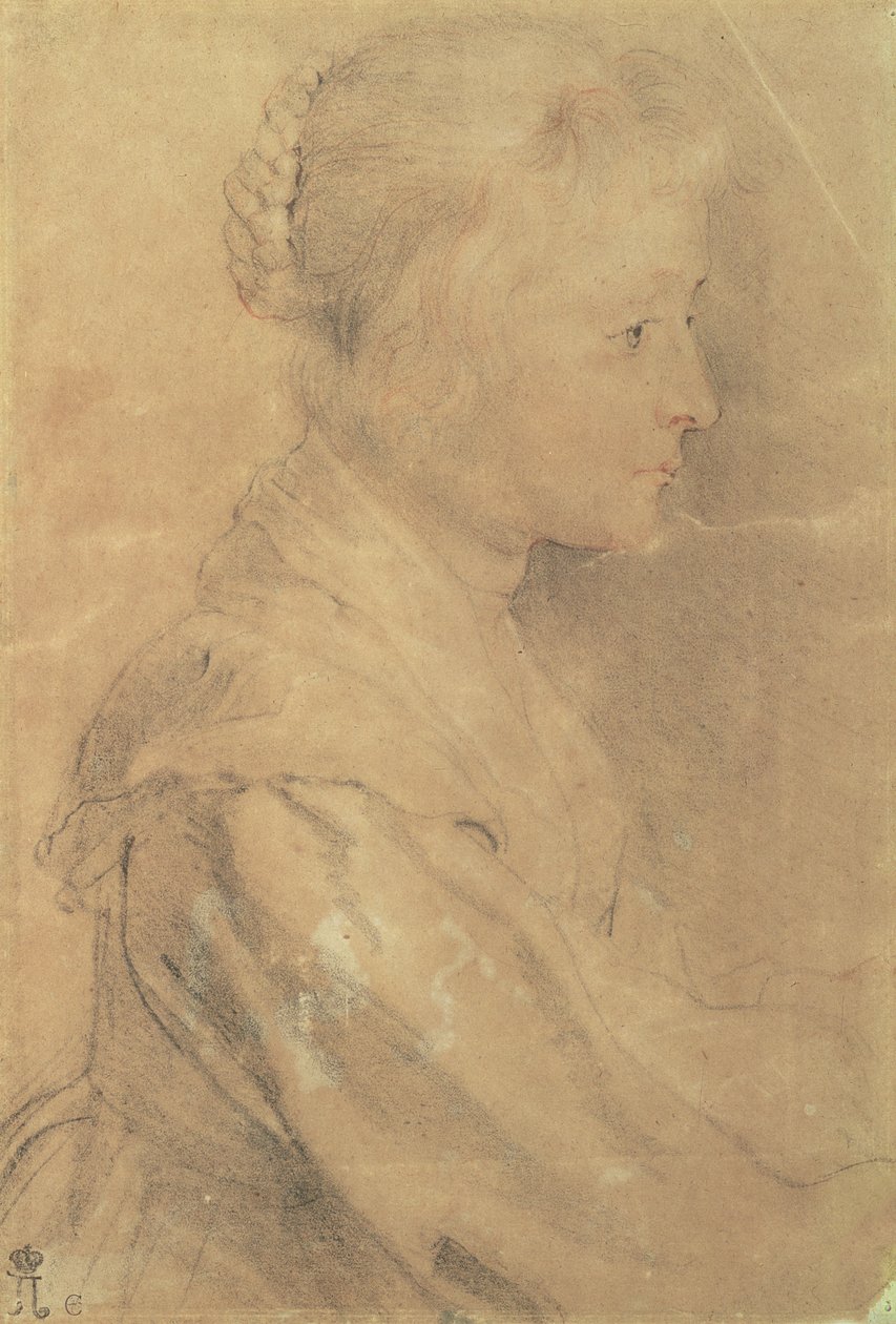 Portret van de dochter van Balthasar Gerbier d