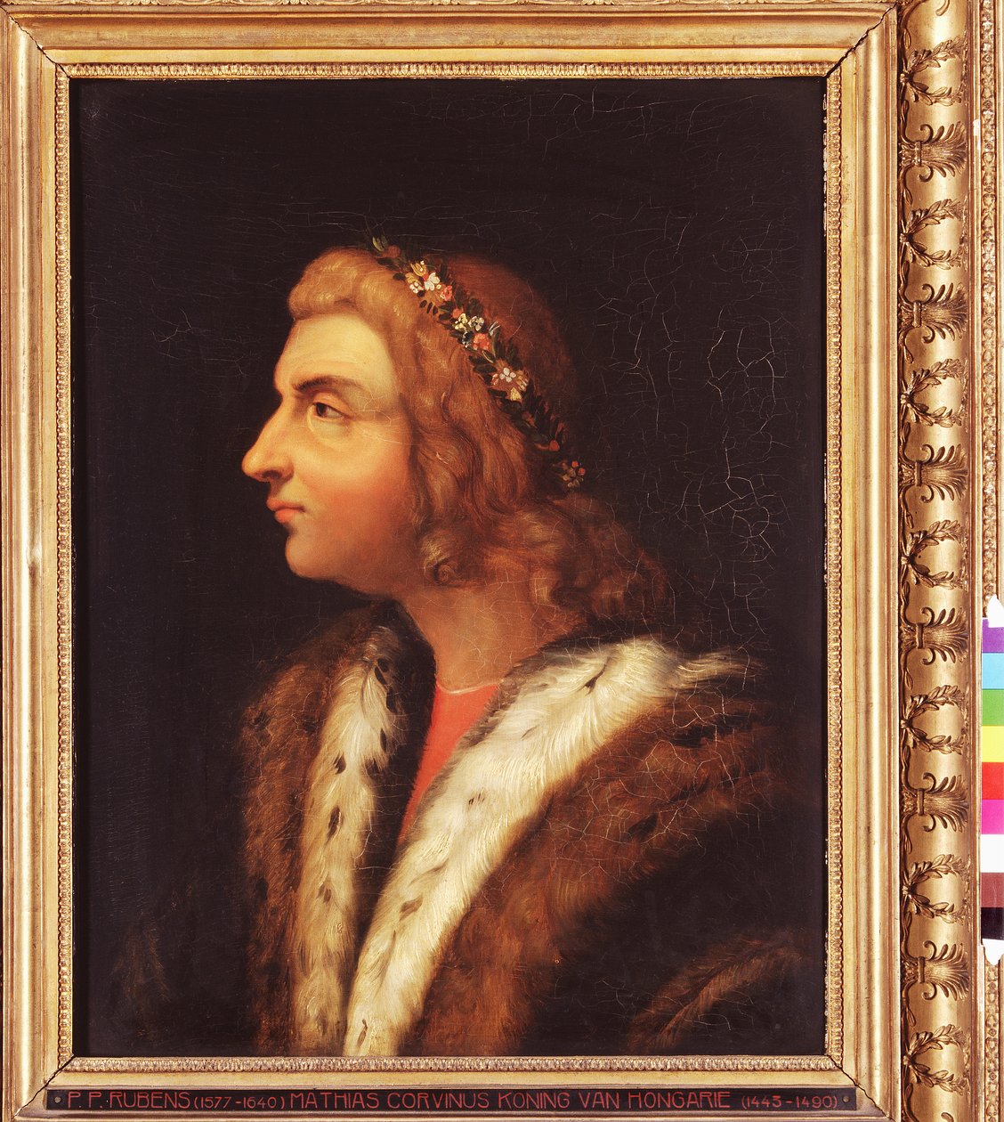 Portret van Matthias Corvinus door Peter Paul Rubens
