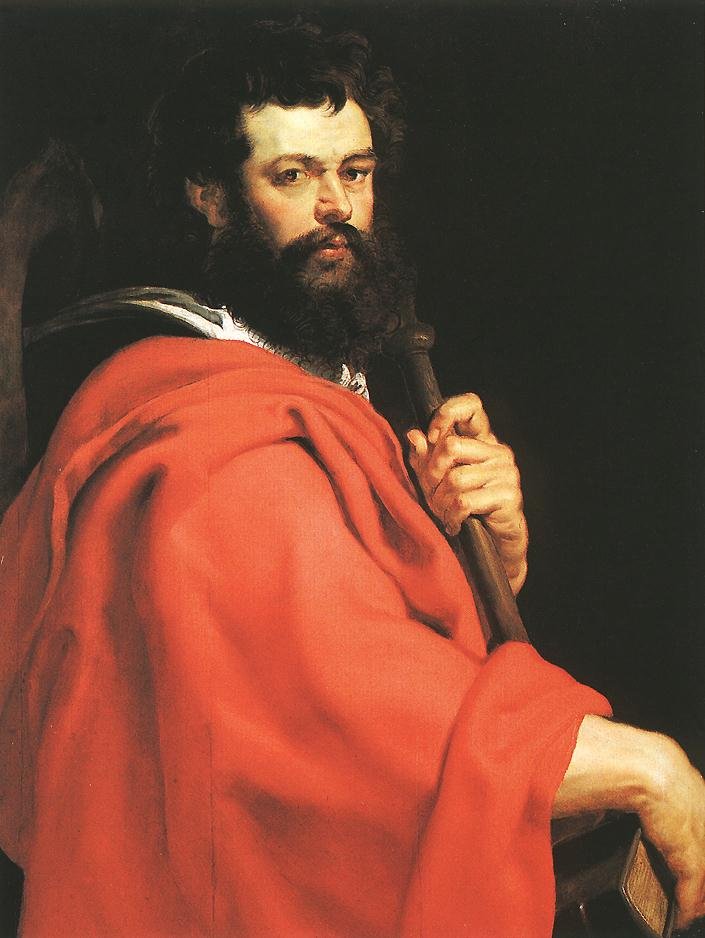 Sint-Jacobus de Apostel door Peter Paul Rubens