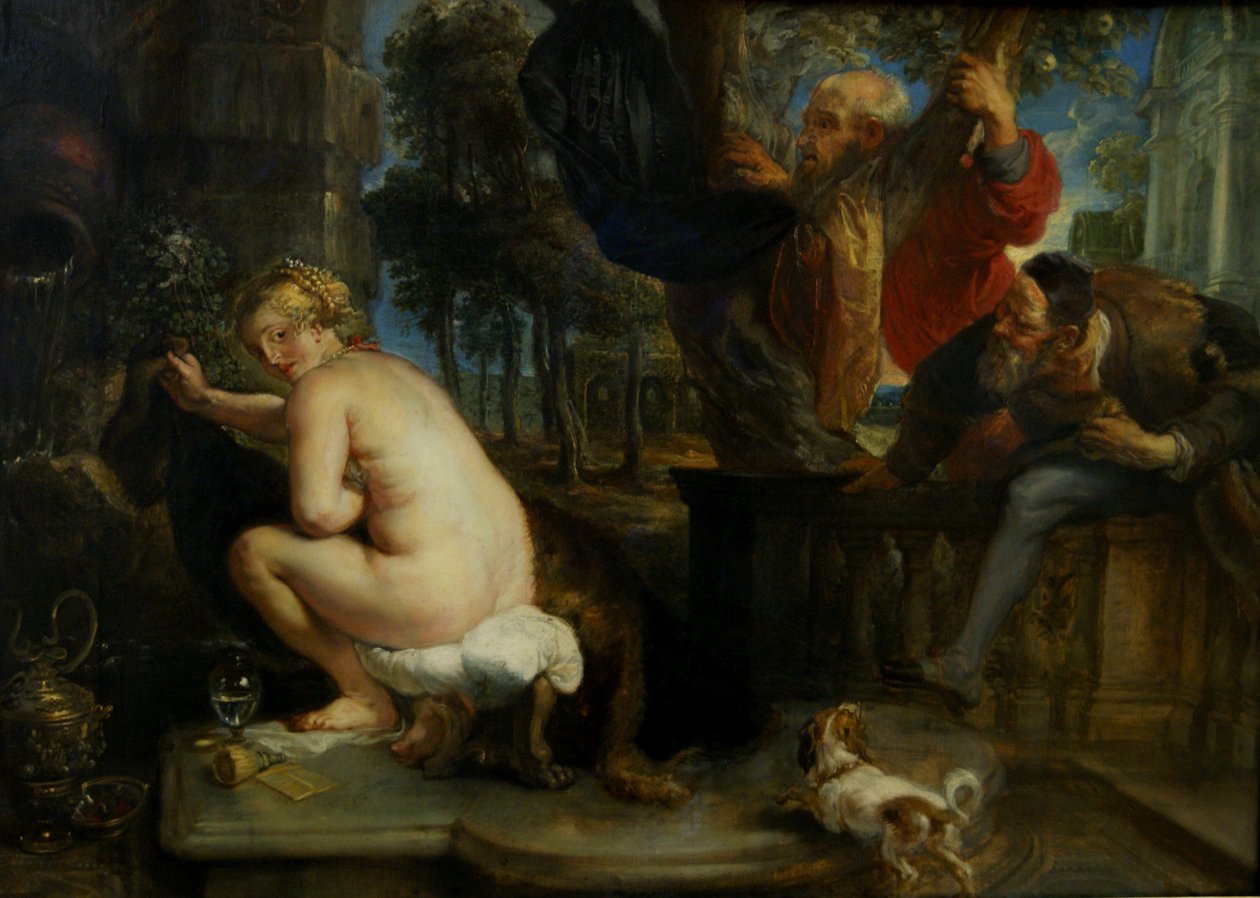 Susanna en de ouderlingen door Peter Paul Rubens