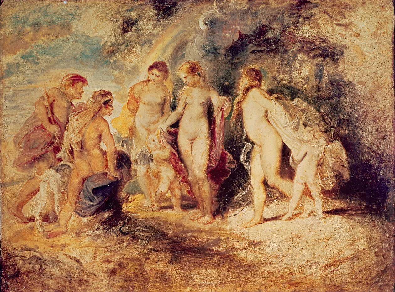 Het Oordeel van Paris door Peter Paul Rubens
