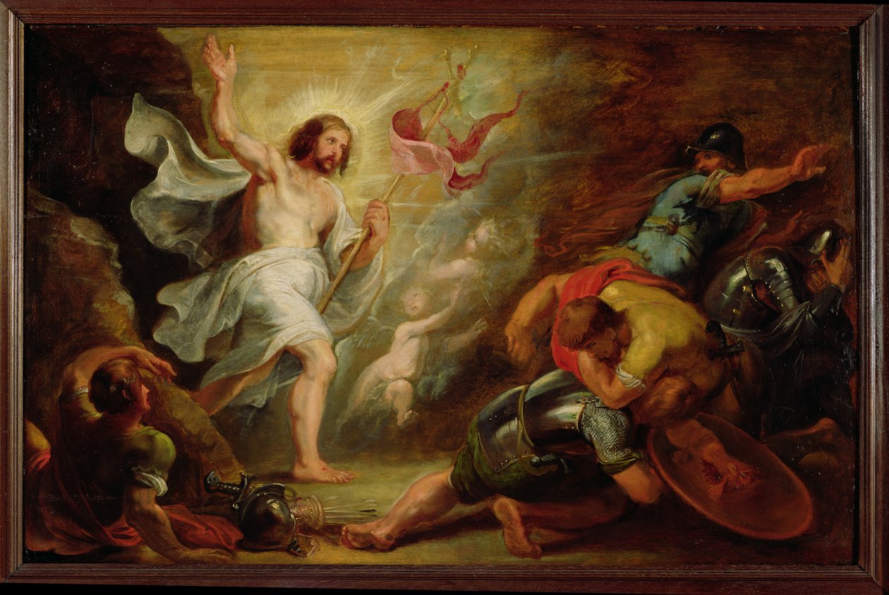 De opstanding van Christus, c.1617-19 door Peter Paul Rubens