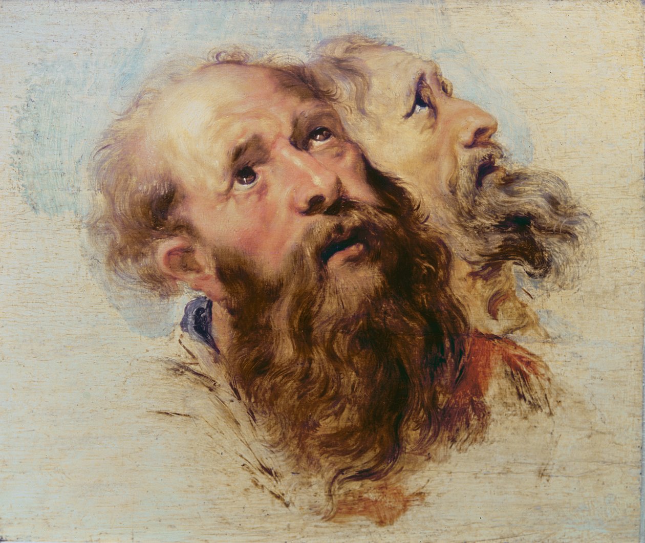 Twee apostelen door Peter Paul Rubens