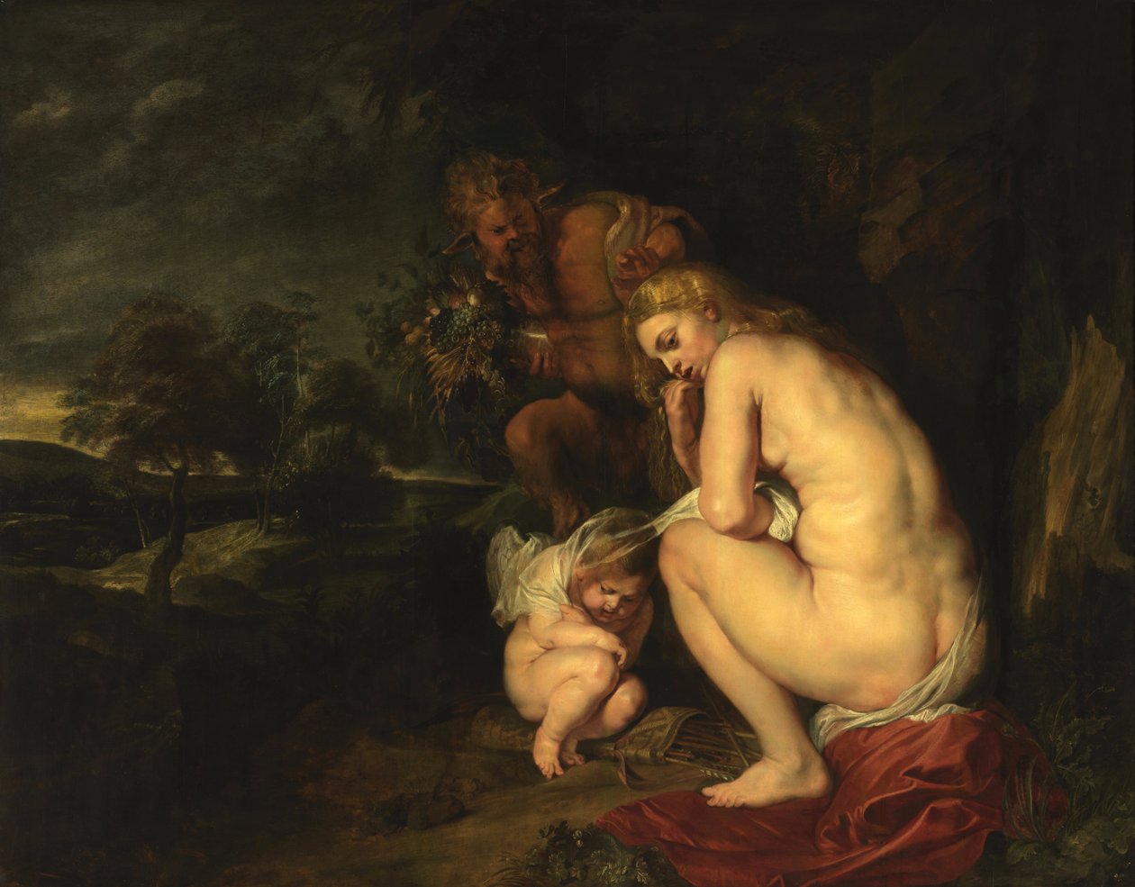 Venus frigida door Peter Paul Rubens