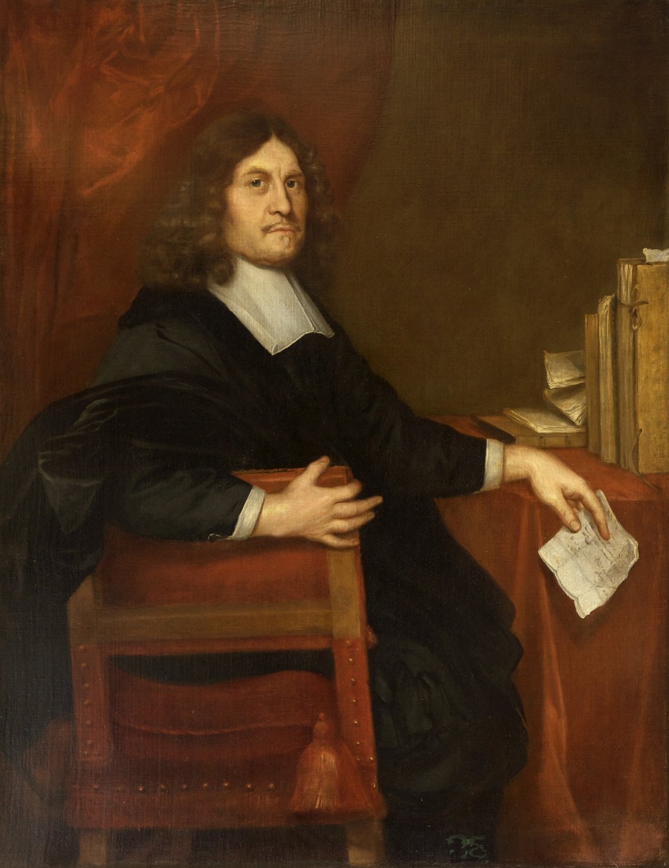 Sir Peter Leicester, Bt door Peter circle of Lely