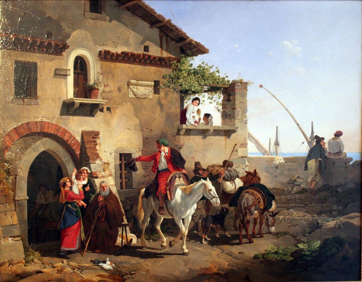 Afscheid van de Osteria door Peter von Hess