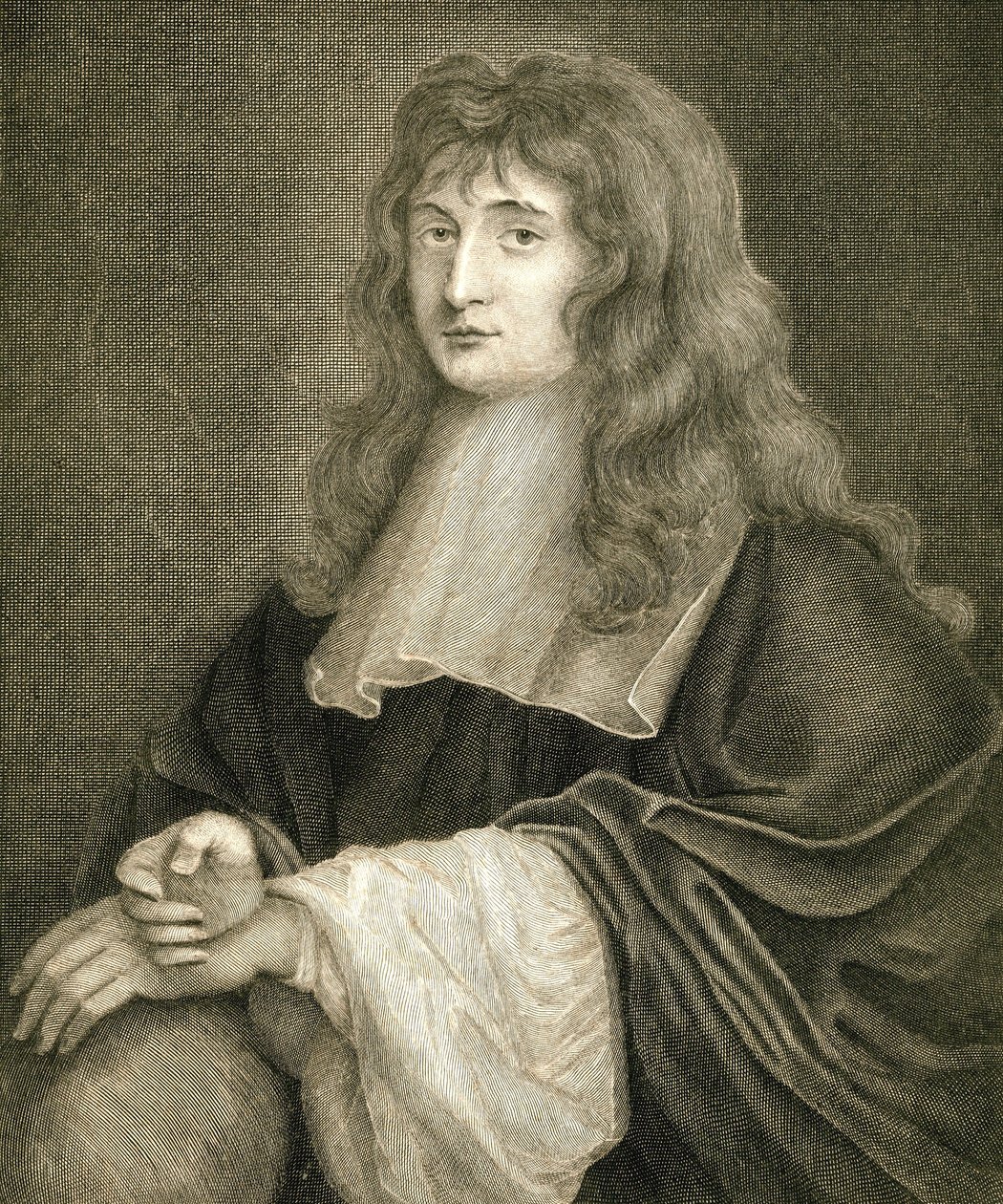 Portret van Sir Isaac Newton door Peter (after) Lely