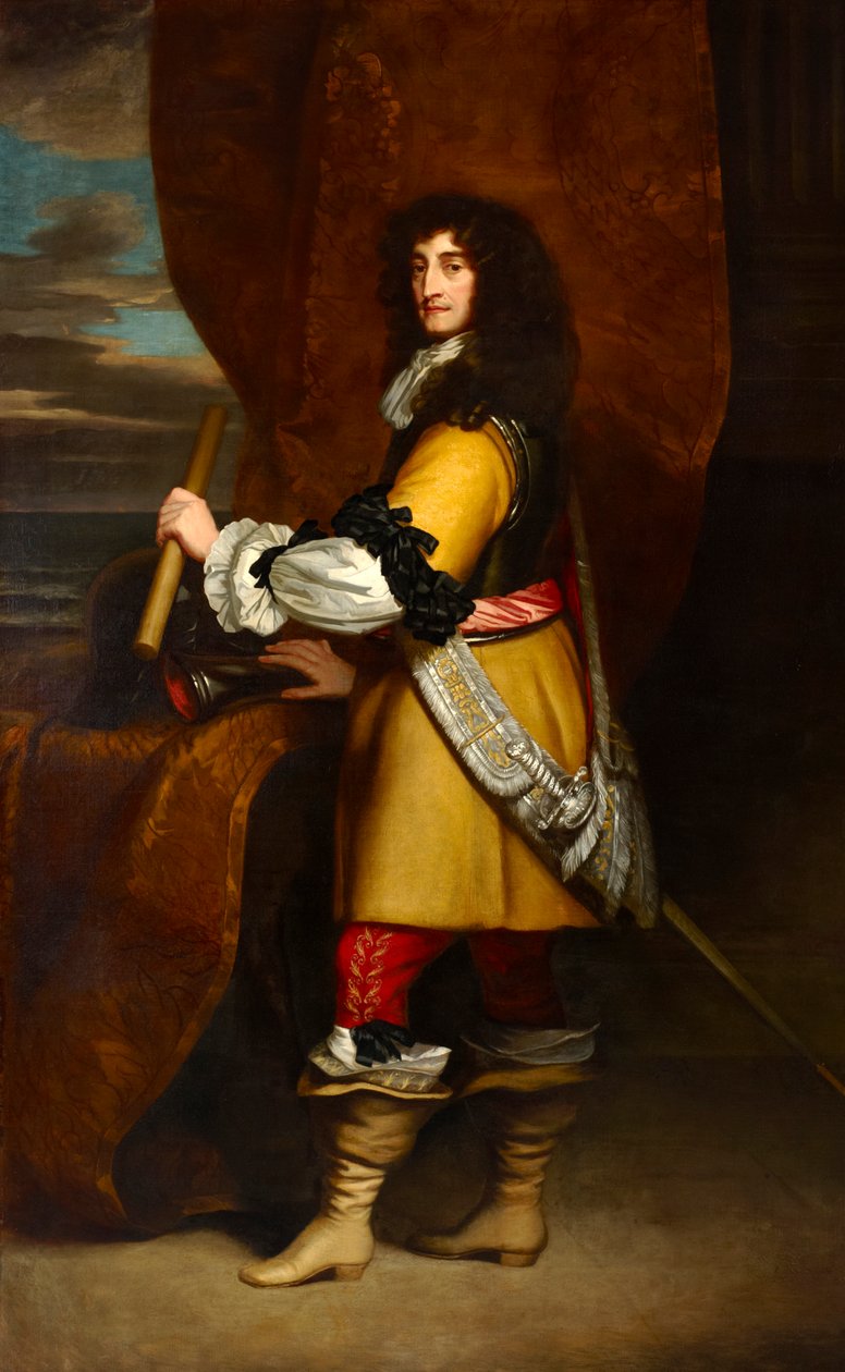 Prins Rupert door Peter (after) Lely