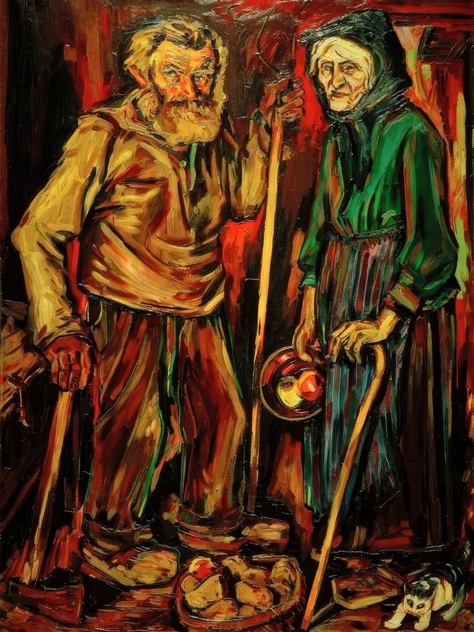 Mijn ouders door Peter August Böckstiegel