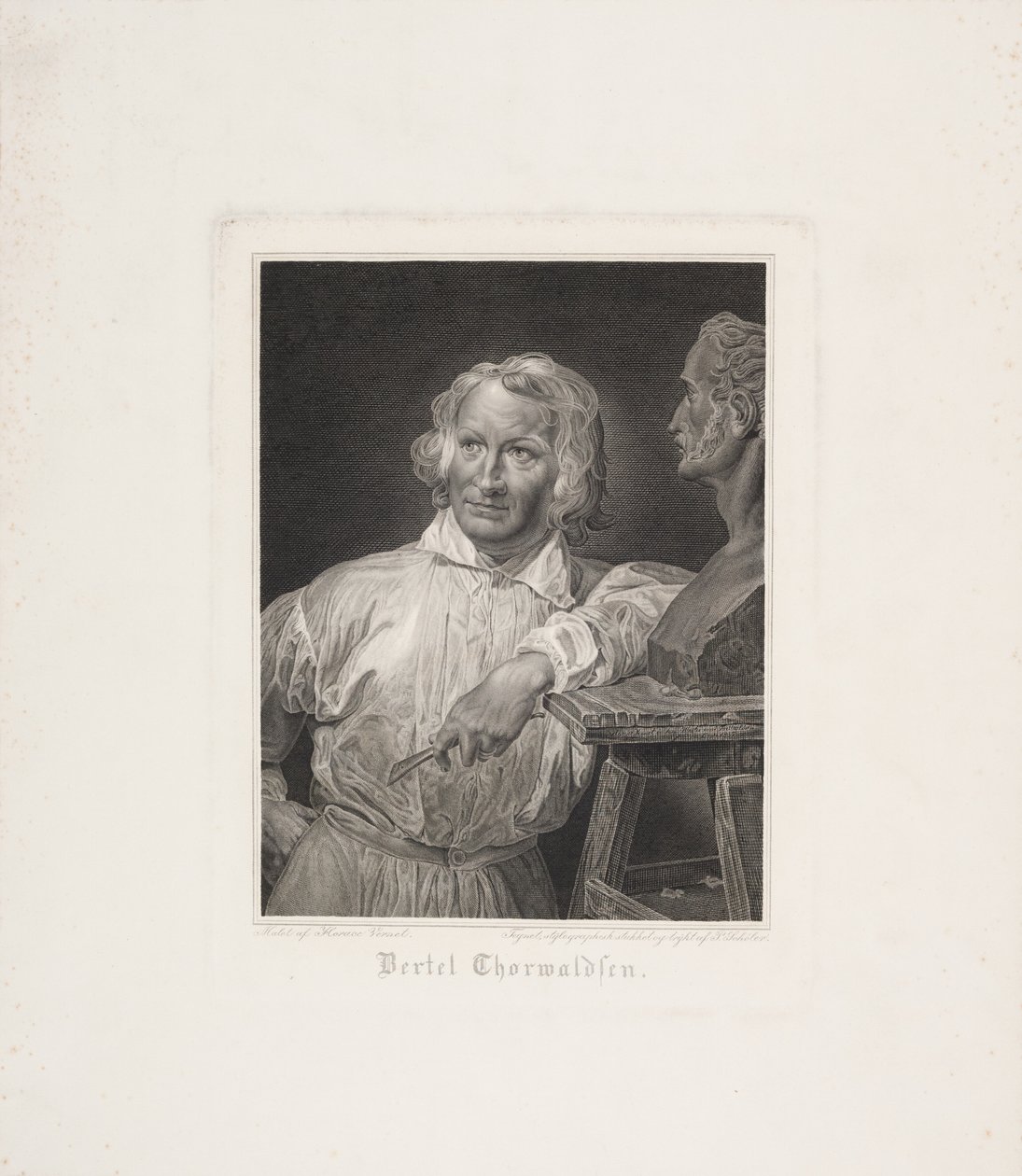 Bertel Thorvaldsen door Peter Christian Schøler