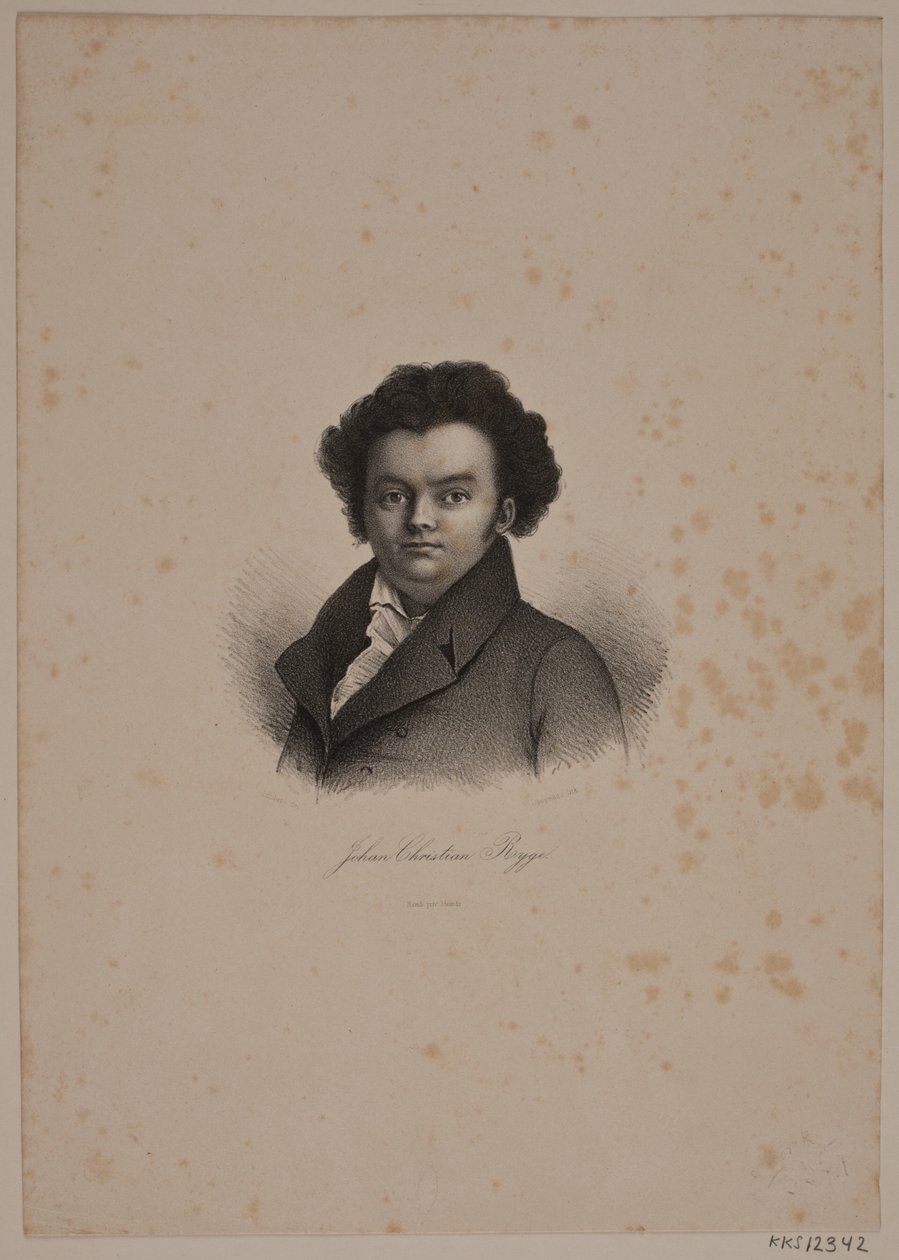 Johan Christian Ryge door Peter Copmann