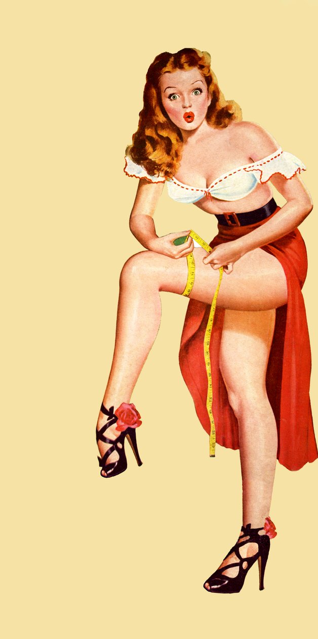 Pin-up, cover van 
