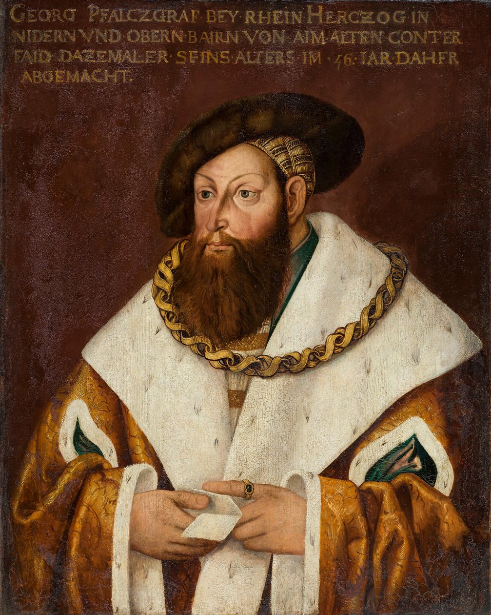 Duits: Hertog George de Rijke door Peter Gertner