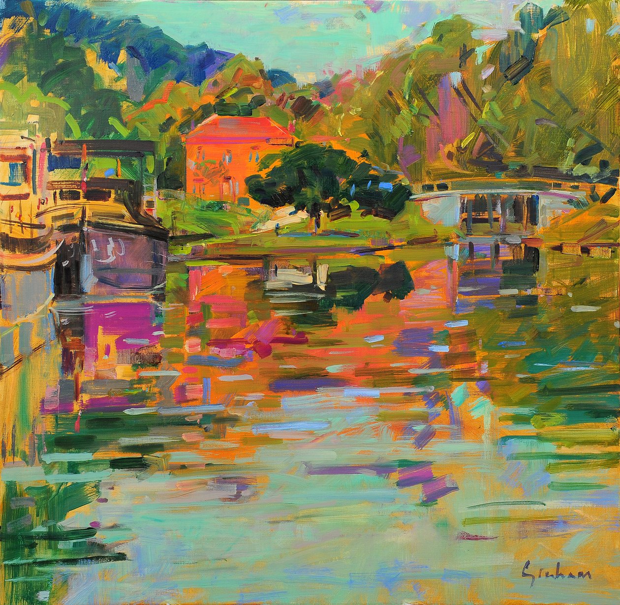 Pont d door Peter Graham (Contemporary)