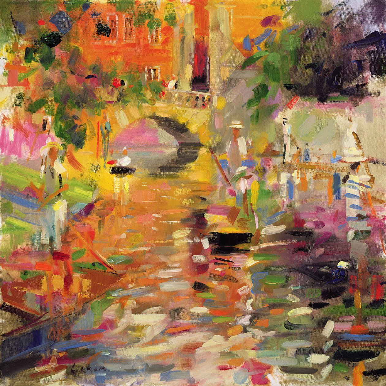 Zomerhitte door Peter Graham (Contemporary)